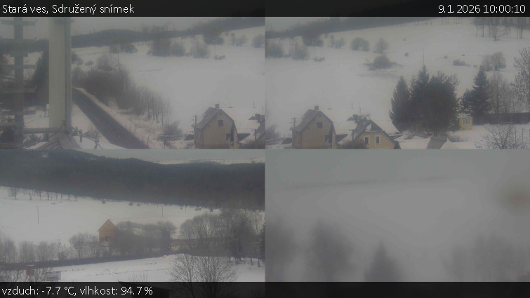 Stará ves - Sdružený snímek - 9.1.2026 v 10:00