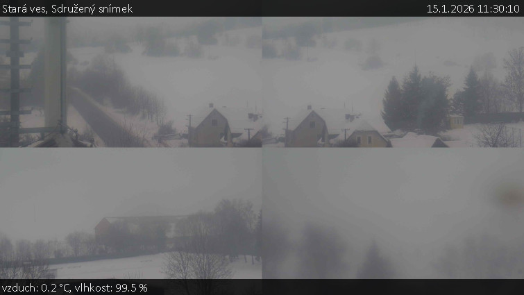 Stará ves - Sdružený snímek - 15.1.2026 v 11:30