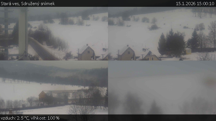 Stará ves - Sdružený snímek - 15.1.2026 v 15:00