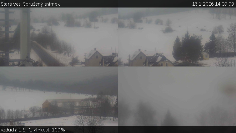 Stará ves - Sdružený snímek - 16.1.2026 v 14:30