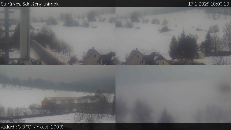 Stará ves - Sdružený snímek - 17.1.2026 v 10:00