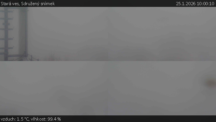 Stará ves - Sdružený snímek - 25.1.2026 v 10:00