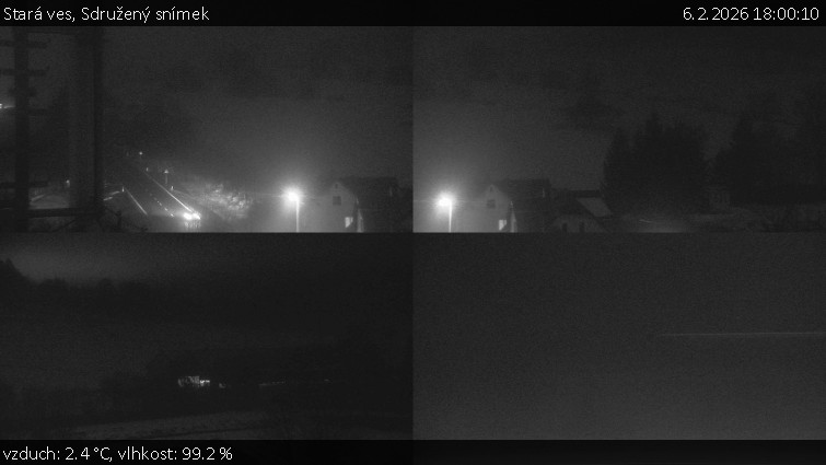 Stará ves - Sdružený snímek - 6.2.2026 v 18:00