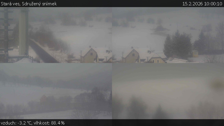 Stará ves - Sdružený snímek - 15.2.2026 v 10:00