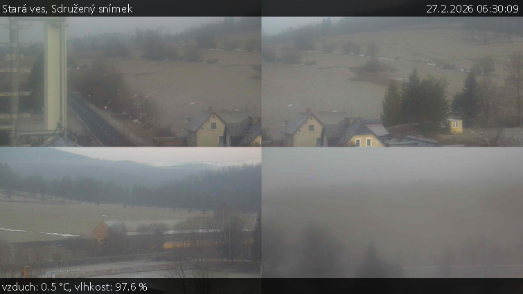 Stará ves - Sdružený snímek - 27.2.2026 v 06:30