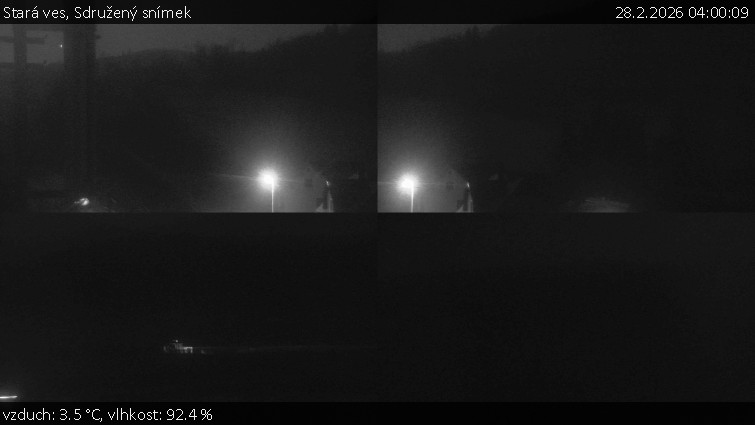 Stará ves - Sdružený snímek - 28.2.2026 v 04:00