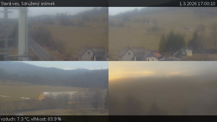 Stará ves - Sdružený snímek - 1.3.2026 v 17:00