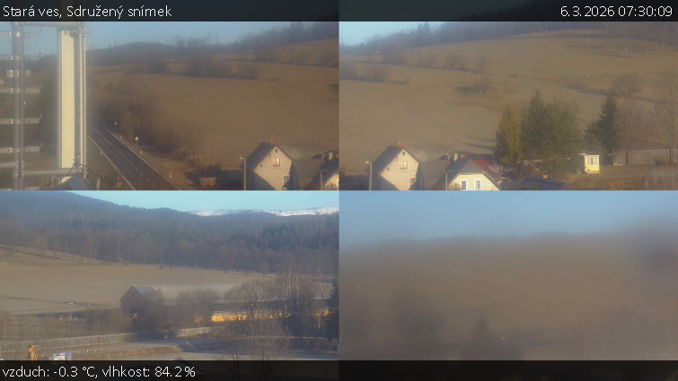 Stará ves - Sdružený snímek - 6.3.2026 v 07:30