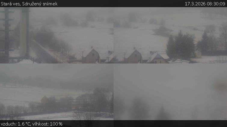 Stará ves - Sdružený snímek - 17.3.2026 v 08:30