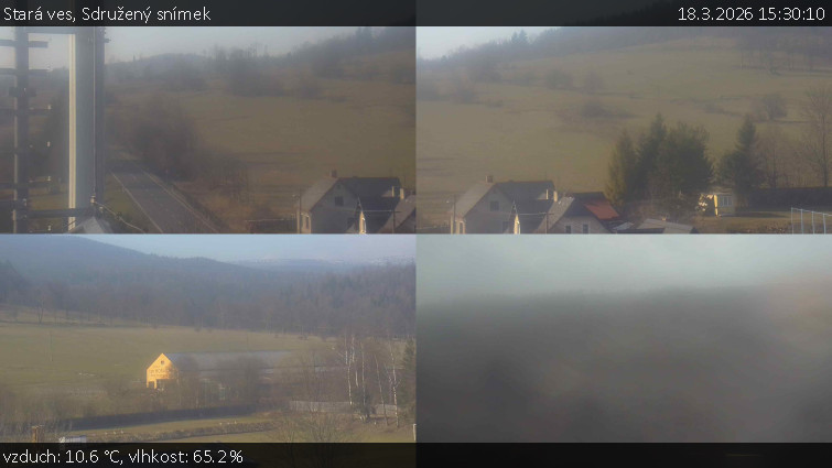 Stará ves - Sdružený snímek - 18.3.2026 v 15:30