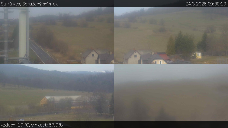 Stará ves - Sdružený snímek - 24.3.2026 v 09:30