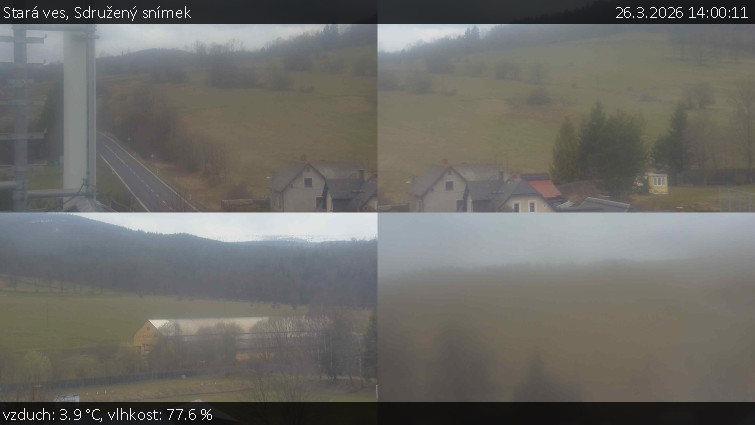 Stará ves - Sdružený snímek - 26.3.2026 v 14:00