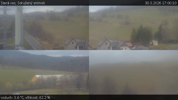 Stará ves - Sdružený snímek - 30.3.2026 v 17:00