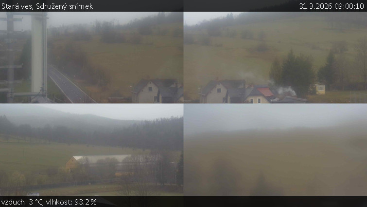 Stará ves - Sdružený snímek - 31.3.2026 v 09:00