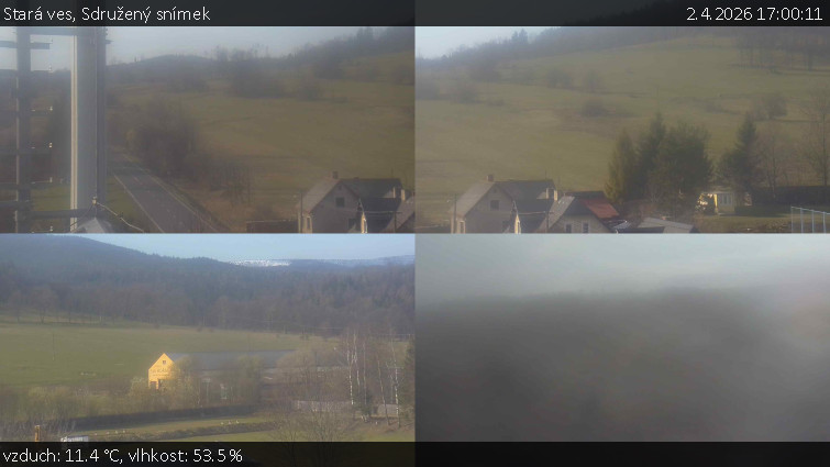 Stará ves - Sdružený snímek - 2.4.2026 v 17:00