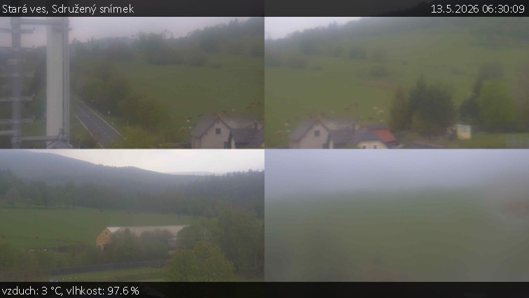 Stará ves - Sdružený snímek - 13.5.2026 v 06:30