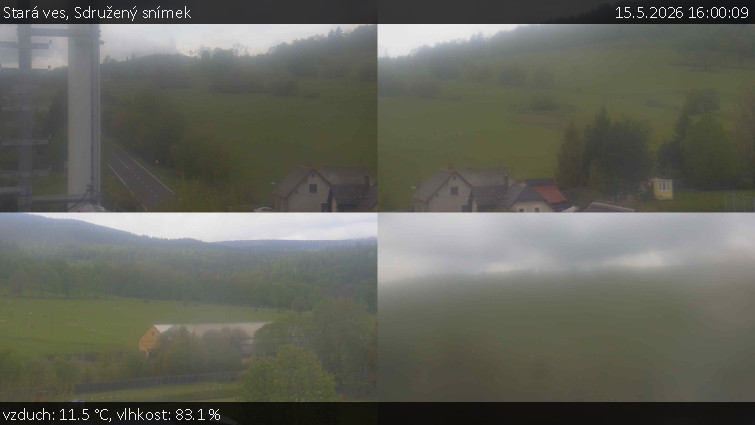 Stará ves - Sdružený snímek - 15.5.2026 v 16:00