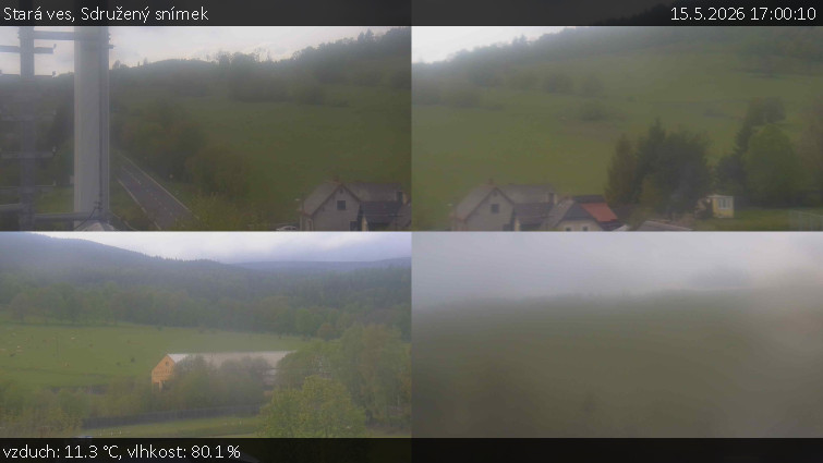 Stará ves - Sdružený snímek - 15.5.2026 v 17:00