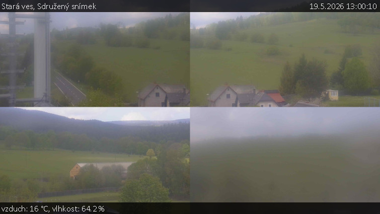 Stará ves - Sdružený snímek - 19.5.2026 v 13:00