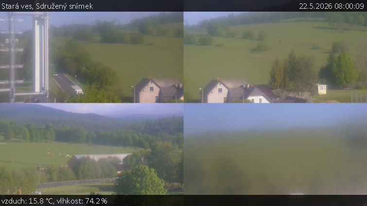 Stará ves - Sdružený snímek - 22.5.2026 v 08:00
