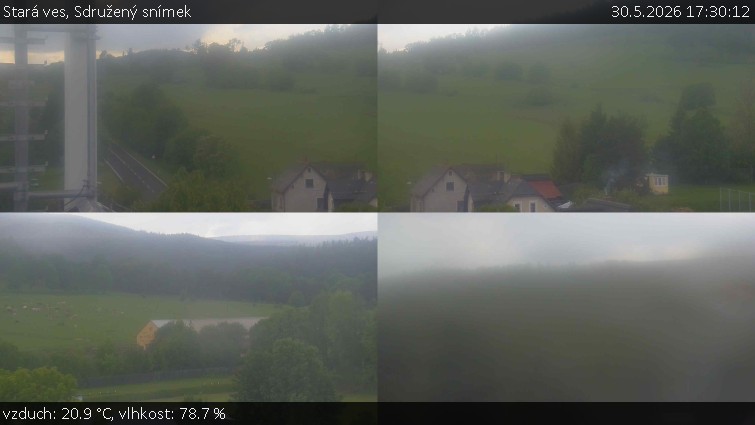 Stará ves - Sdružený snímek - 30.5.2026 v 17:30