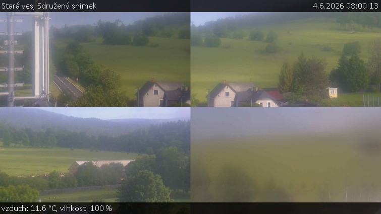 Stará ves - Sdružený snímek - 4.6.2026 v 08:00
