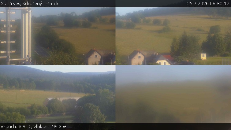 Stará ves - Sdružený snímek - 25.7.2026 v 06:30