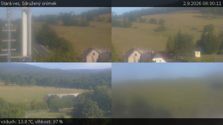 Stará ves - Sdružený snímek - 2.9.2026 v 08:30