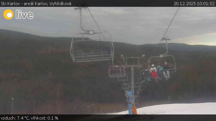 Ski Karlov - areál Karlov - Vyhlídková - 20.12.2025 v 10:01