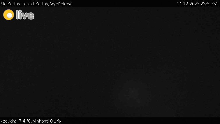 Ski Karlov - areál Karlov - Vyhlídková - 24.12.2025 v 23:31