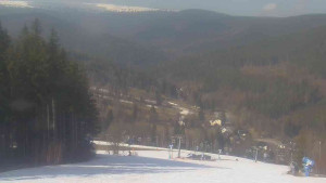 Ski Karlov - areál Karlov - Sjezdovky V Javořinách a Rodinná - 11.3.2026 v 13:32