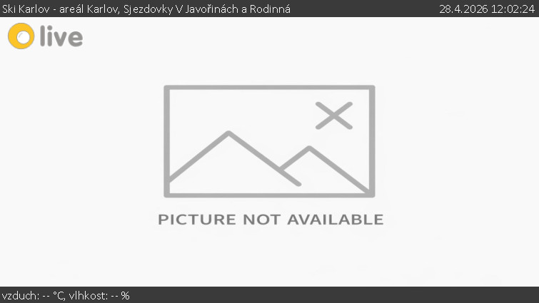 Ski Karlov - areál Karlov - Sjezdovky V Javořinách a Rodinná - 28.4.2026 v 12:02