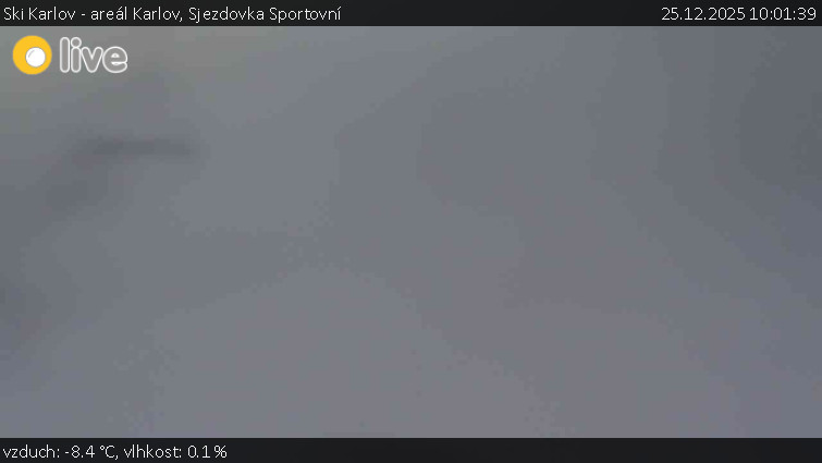 Ski Karlov - areál Karlov - Sjezdovka Sportovní - 25.12.2025 v 10:01