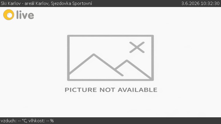 Ski Karlov - areál Karlov - Sjezdovka Sportovní - 3.6.2026 v 10:32