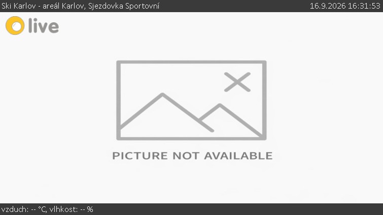 Ski Karlov - areál Karlov - Sjezdovka Sportovní - 16.9.2026 v 16:31