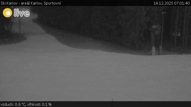 Ski Karlov - areál Karlov - Sportovní - 14.12.2025 v 07:01