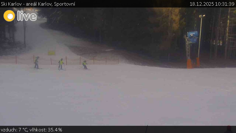 Ski Karlov - areál Karlov - Sportovní - 18.12.2025 v 10:31