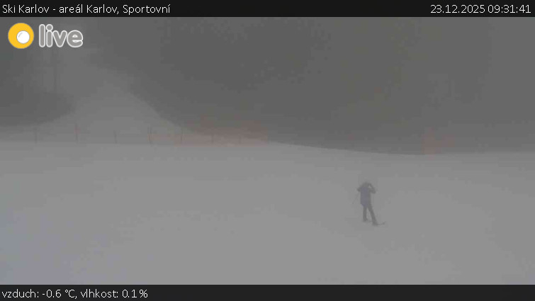 Ski Karlov - areál Karlov - Sportovní - 23.12.2025 v 09:31