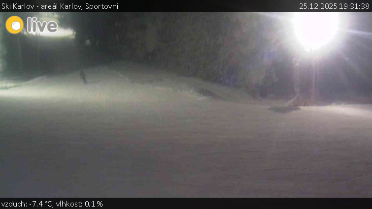 Ski Karlov - areál Karlov - Sportovní - 25.12.2025 v 19:31
