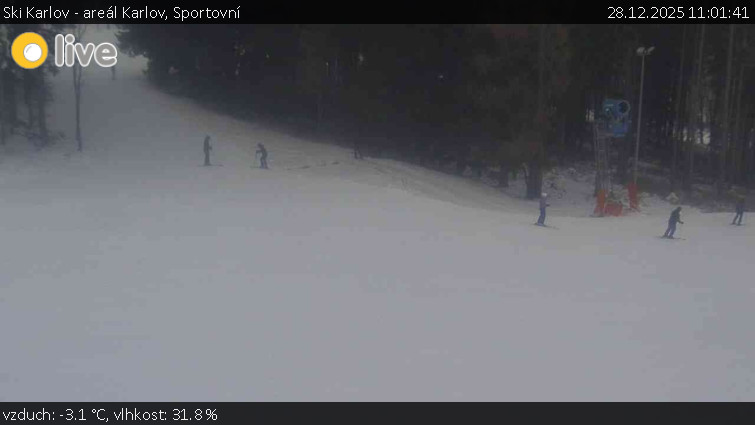 Ski Karlov - areál Karlov - Sportovní - 28.12.2025 v 11:01