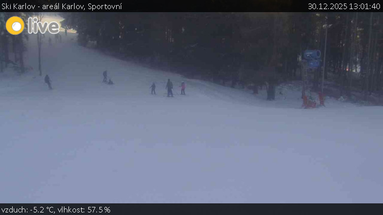 Ski Karlov - areál Karlov - Sportovní - 30.12.2025 v 13:01