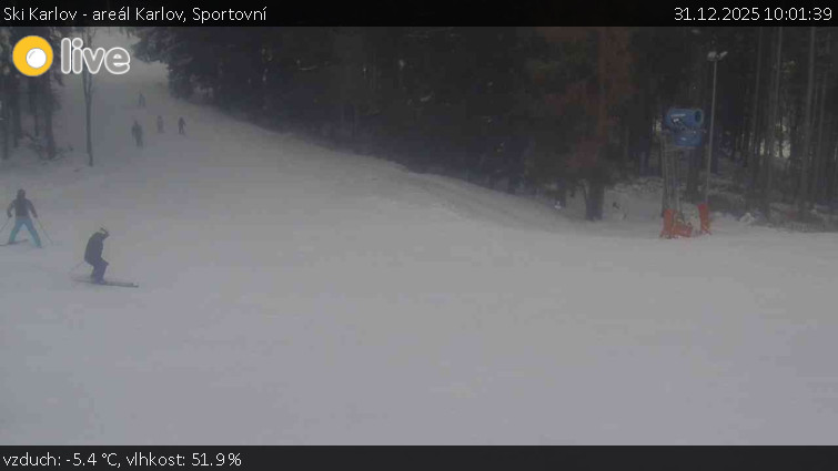 Ski Karlov - areál Karlov - Sportovní - 31.12.2025 v 10:01
