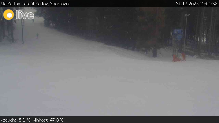 Ski Karlov - areál Karlov - Sportovní - 31.12.2025 v 12:01