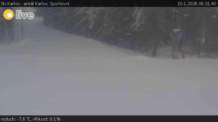 Ski Karlov - areál Karlov - Sportovní - 10.1.2026 v 08:31