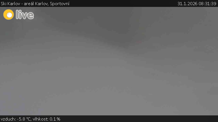 Ski Karlov - areál Karlov - Sportovní - 31.1.2026 v 08:31