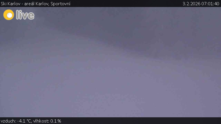 Ski Karlov - areál Karlov - Sportovní - 3.2.2026 v 07:01
