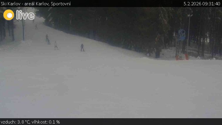 Ski Karlov - areál Karlov - Sportovní - 5.2.2026 v 09:31