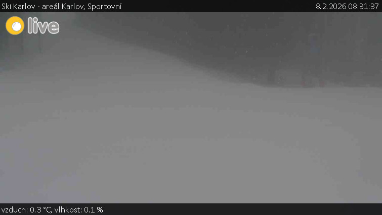 Ski Karlov - areál Karlov - Sportovní - 8.2.2026 v 08:31