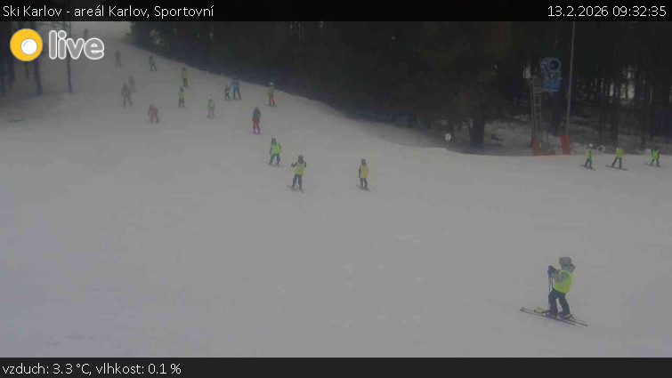 Ski Karlov - areál Karlov - Sportovní - 13.2.2026 v 09:32