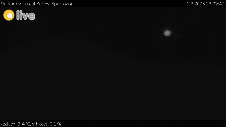 Ski Karlov - areál Karlov - Sportovní - 1.3.2026 v 23:02